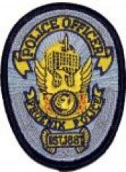 PHOENIX (AZ) POLICE DEPARTMENT OFFICER BADGE PATCH - WITH VELCRO.